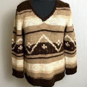 🦙100% ALPACA SWEATER Cozy warm 🤗